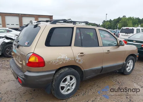 2002 Hyundai Santa Fe Gls/Lx from USA, damaged, VIN KM8SC73D22U314859